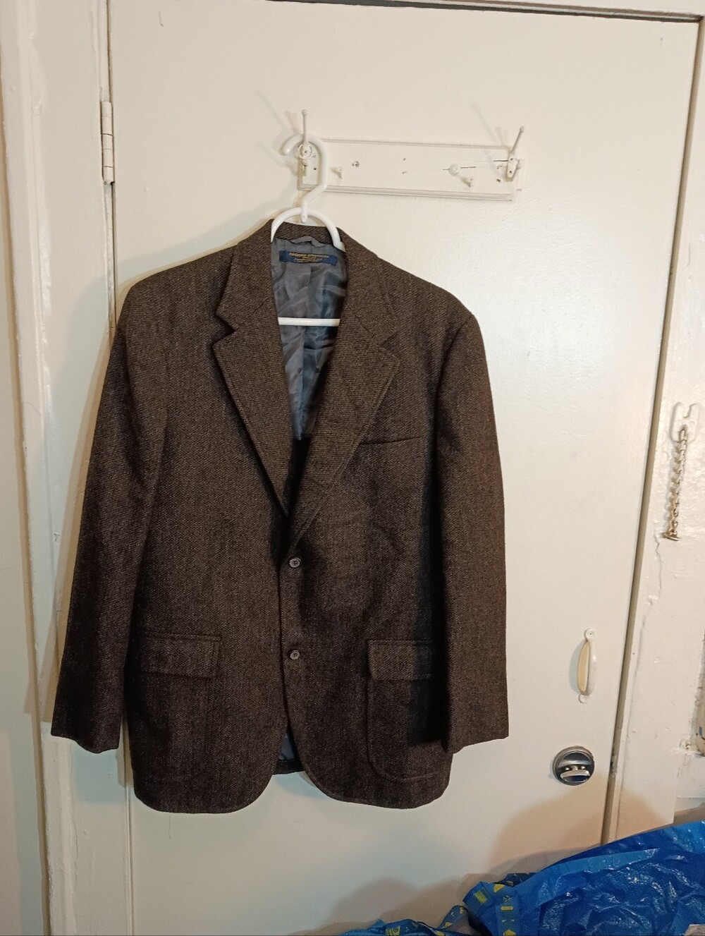 VTG Brooks Brothers Brown  Blazer Mens 40R Mens 1818 Luxury Line  Wool  Jacket